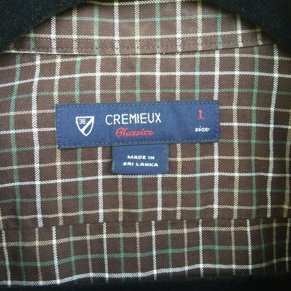 Daniel Crémieux Classics Men Size XL Gray Floral Linen